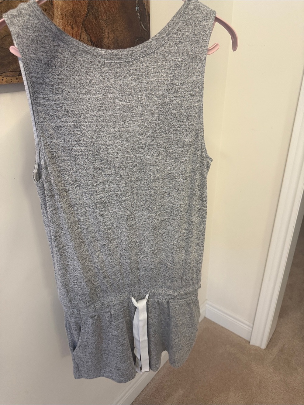 Wilfred Free Aritzia Izabel Romper Heather Grey Size S New Only Tried On